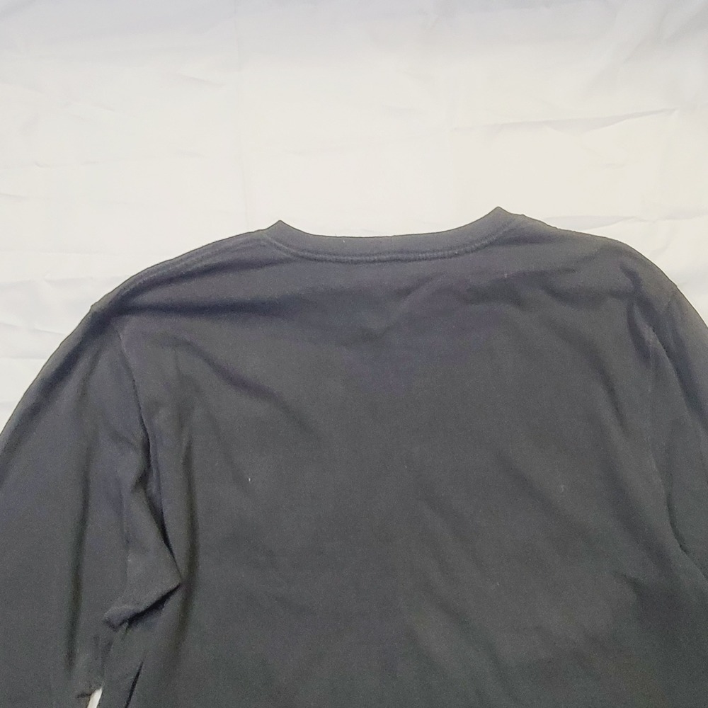 Carhartt Mens Loose Fit Long Sleeve Pocket T-Shirt Black Size XL - Picture 7 of 10